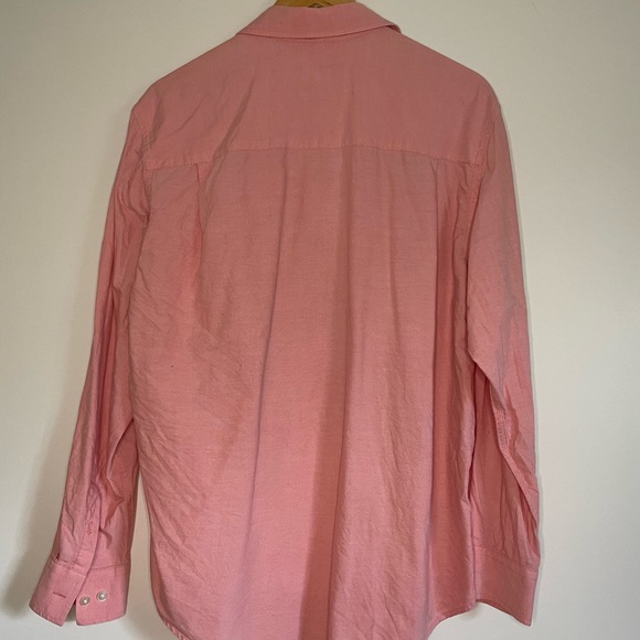 ✿ BOSSINI Coral Button Down Size L - Picture 3 of 3